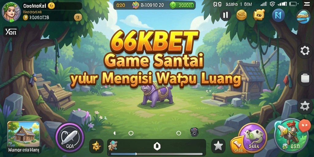 Tampilan gameplay <strong>66KBET</strong> yang mengasyikkan dan penuh warna.