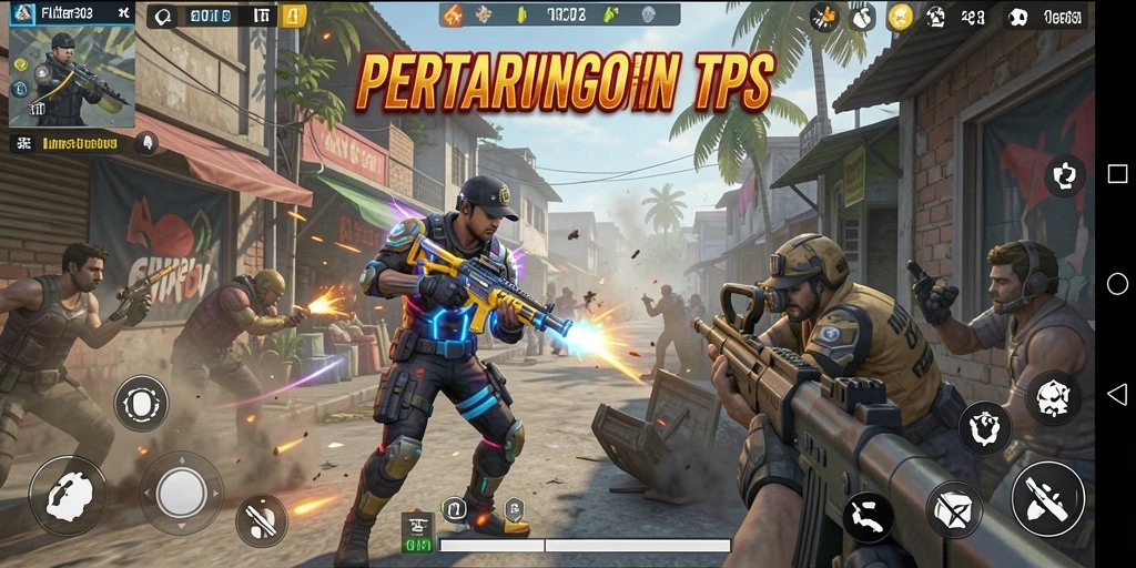 Tampilan gameplay seru dan penuh aksi di FILTER303.