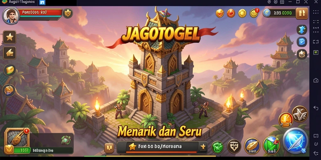 Tangkapan layar gameplay menampilkan menara dan musuh dalam aksi Tower Defense.