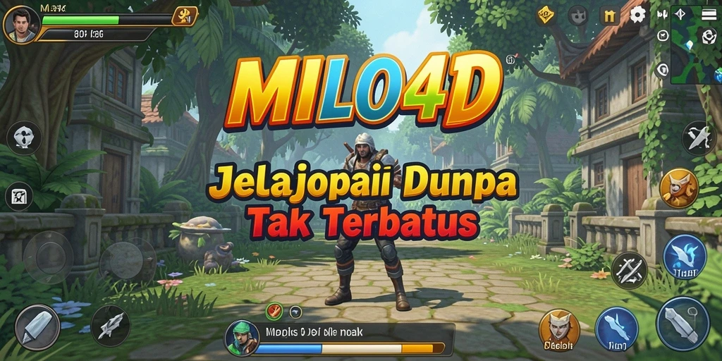 Tampak indahnya dunia terbuka dalam MILO4D yang menunggu untuk dijelajahi.