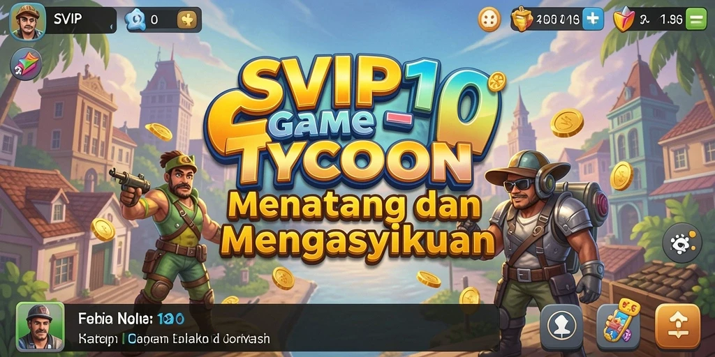 Tampilan gameplay <strong>SVIP10</strong> dengan alur bisnis yang menarik.