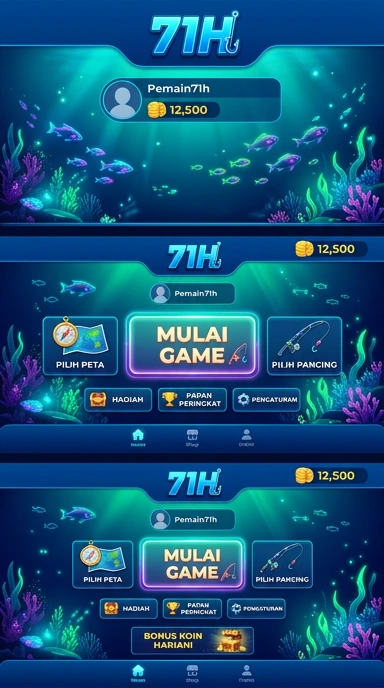 Proses unduh cepat dan mudah di aplikasi 71h.